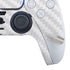 White Carbon Fiber Specialty Texture Material PS5 Bundle Skin