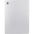 White Carbon Fiber Specialty Texture Material PS5 Console Skin