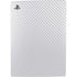 White Carbon Fiber Specialty Texture Material PS5 Digital Edition Bundle Skin