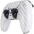 White Carbon Fiber Specialty Texture Material PS5 Controller Skin