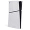 White Carbon Fiber Specialty Texture Material PS5 Slim Digital Edition Console Skin
