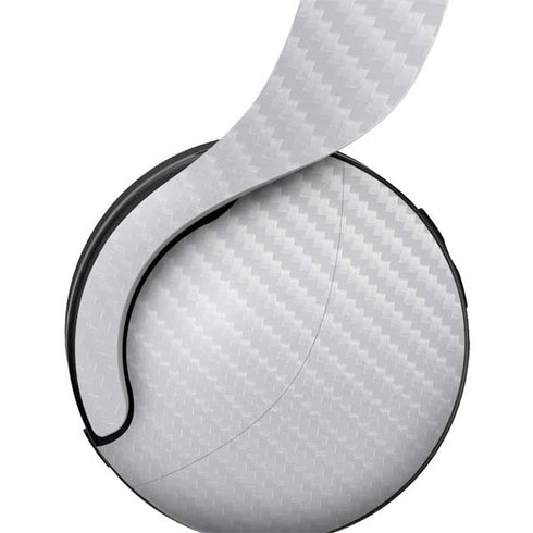 White Carbon Fiber Specialty Texture Material PULSE 3D Wireless Headset for PS5 Skin