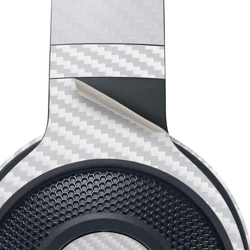 White Carbon Fiber Specialty Texture Material Razer Kraken X Skin