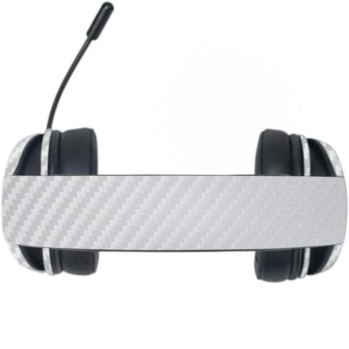 White Carbon Fiber Specialty Texture Material Razer Kraken X Skin