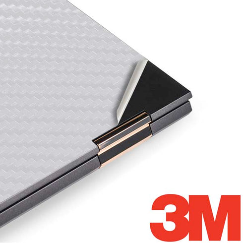 White Carbon Fiber Specialty Texture Material HP Spectre Skin