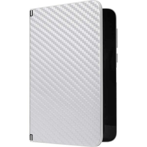 White Carbon Fiber Specialty Texture Material Surface Duo Skin