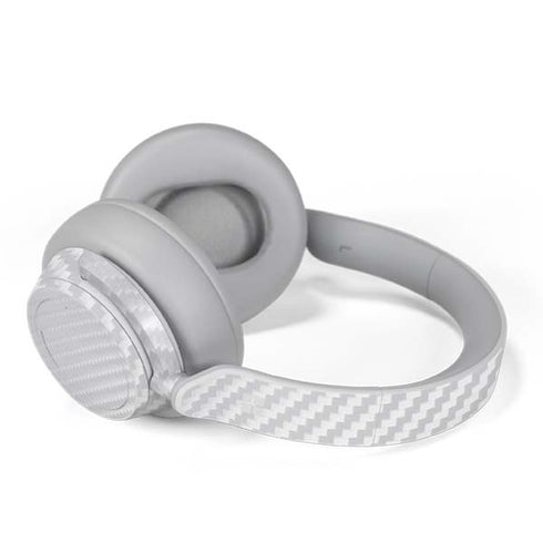 White Carbon Fiber Specialty Texture Material Surface Headphones Skin