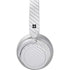 White Carbon Fiber Specialty Texture Material Surface Headphones Skin