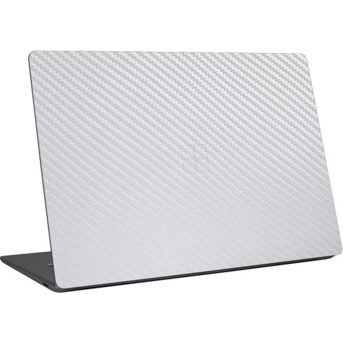 White Carbon Fiber Specialty Texture Material Surface Laptop 4 15in Skin