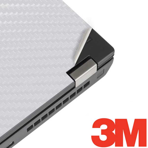 White Carbon Fiber Specialty Texture Material Lenovo ThinkPad Skin