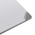 White Carbon Fiber Specialty Texture Material Universal Laptop 12in (9.8 x 6.8in) Skin