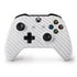 White Carbon Fiber Specialty Texture Material Xbox One S Controller Skin