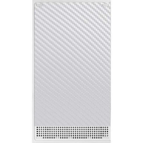 White Carbon Fiber Specialty Texture Material Xbox Series S Skins