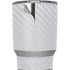 White Carbon Fiber Specialty Texture Material Yeti 20oz Tumbler Skin