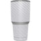 White Carbon Fiber Specialty Texture Material Yeti 30oz Rambler Tumbler Skin