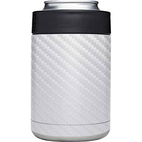 White Carbon Fiber Specialty Texture Material Yeti Colster Can Insulator Skin