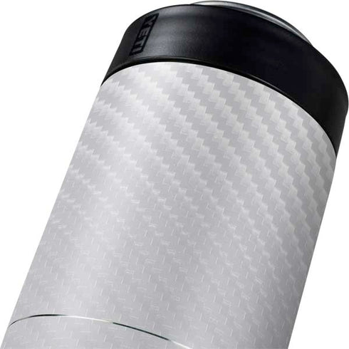 White Carbon Fiber Specialty Texture Material Yeti Colster Can Insulator Skin