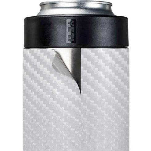 White Carbon Fiber Specialty Texture Material Yeti Colster Can Insulator Skin