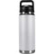 White Carbon Fiber Specialty Texture Material YETI Rambler 26oz Bottle Skin