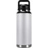 White Carbon Fiber Specialty Texture Material YETI Rambler 36oz Bottle Skin