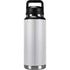 White Carbon Fiber Specialty Texture Material YETI Rambler 36oz Bottle Skin
