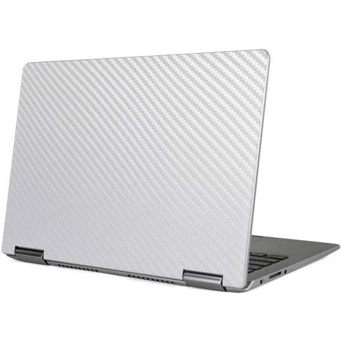 White Carbon Fiber Specialty Texture Material Yoga 710 14in Skin