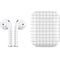 White Grid Apple AirPods 2 Skin
