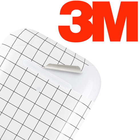 White Grid Apple AirPods 2 Skin