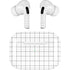 White Grid Apple AirPods Pro Skin