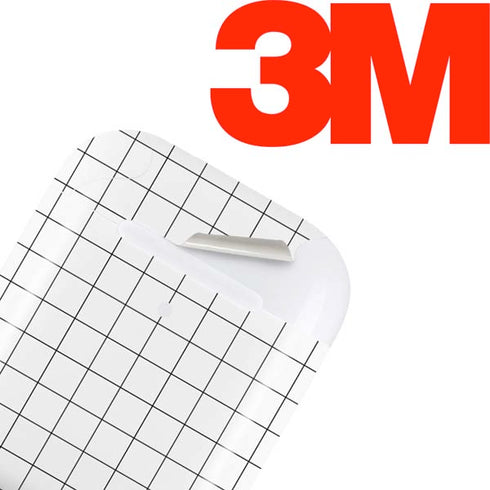 White Grid Apple AirPods Skin