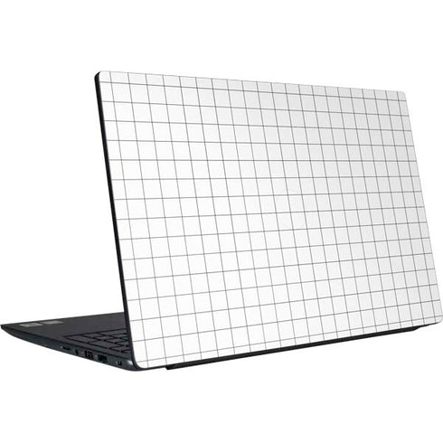 White Grid Dell Vostro Skin