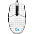 White Grid G203 Prodigy RGB Wired Gaming Mouse Skin