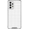 White Grid Galaxy A53 5G Clear Case