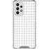 White Grid Galaxy A53 5G Clear Case