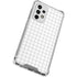 White Grid Galaxy A53 5G Clear Case