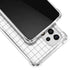 White Grid Galaxy A53 5G Clear Case