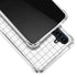 White Grid Galaxy A54 5G Clear Case