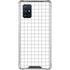 White Grid Galaxy A71 5G Clear Case