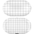 White Grid Galaxy Buds Skin