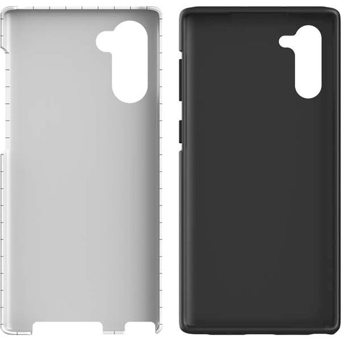 White Grid Galaxy Note 10 Pro Case