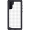 White Grid Galaxy Note 10 Waterproof Case