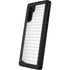 White Grid Galaxy Note 10 Waterproof Case