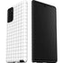 White Grid Galaxy Note20 5G Pro Case