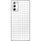 White Grid Galaxy Note20 5G Skin