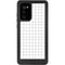 White Grid Galaxy Note20 5G Waterproof Case
