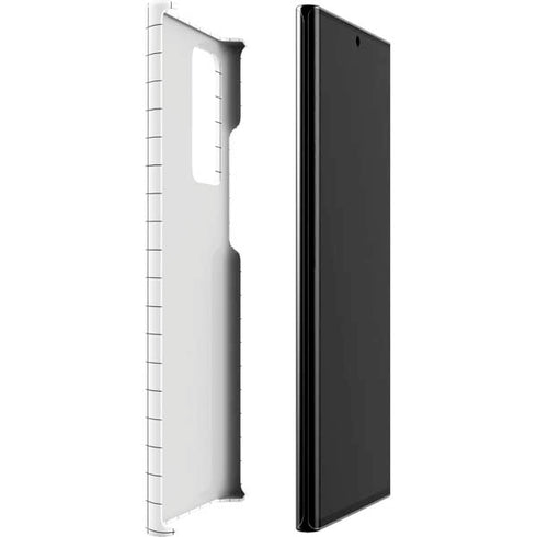 White Grid Galaxy Note20 Ultra 5G Lite Case
