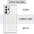 White Grid Galaxy Note20 Ultra 5G Skin