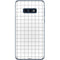 White Grid Galaxy S10e Skin