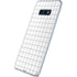 White Grid Galaxy S10e Skin