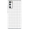 White Grid Galaxy S20 Fan Edition Skin